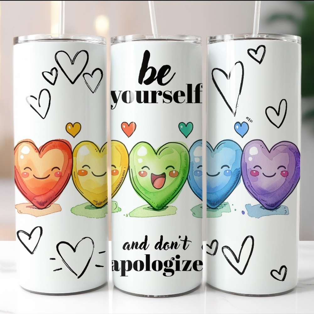 Be Yourself Pride Tumbler